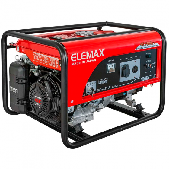 Генератор бензиновый Elemax SH 7600 EX-R (6,5 кВА)