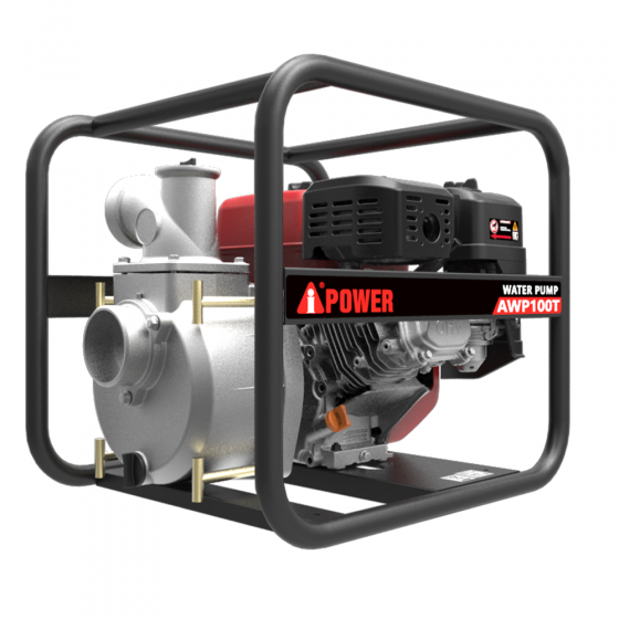 Бензиновая мотопомпа для грязной воды A-iPower AWP100T