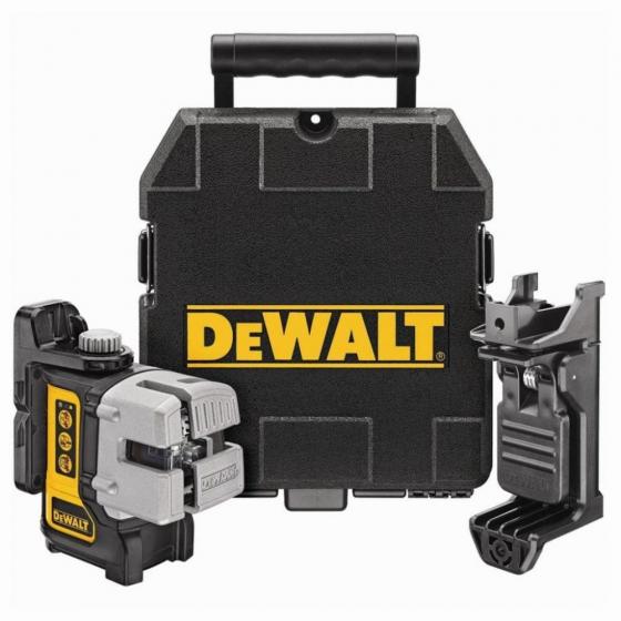 Лазерный уровень 3-х линейный DEWALT DW089CG