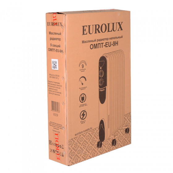 Масляный радиатор ОМПТ-EU-9Н Eurolux