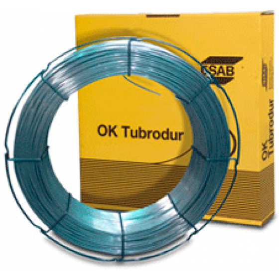 Проволока порошковая ESAB ОК Tubrodur 58 O/G M (ОК Tubrodur 15.52) Ø 1.6 мм (каркас кат. 16 кг)