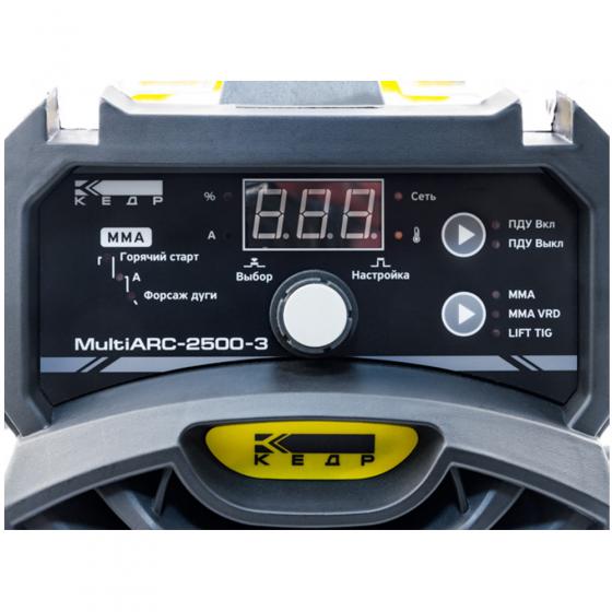 Сварочный инвертор MultiARC-2500-3 КЕДР