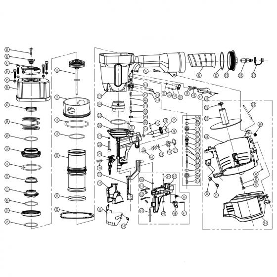 Крышка ударного механизма Fubag N90 [100156-65]