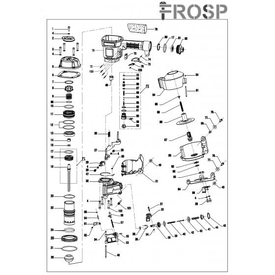 Штифт ступенчатый (№59) для FROSP CRN-45C