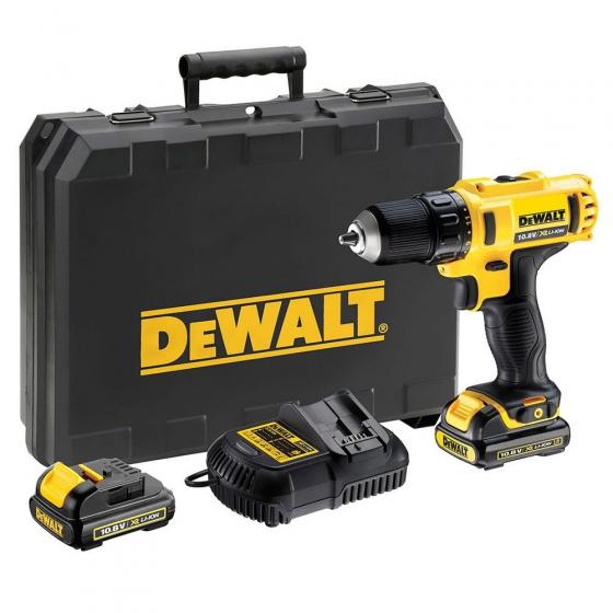 Аккумуляторная компактная безударная дрель-шуруповерт DEWALT DCD710C2