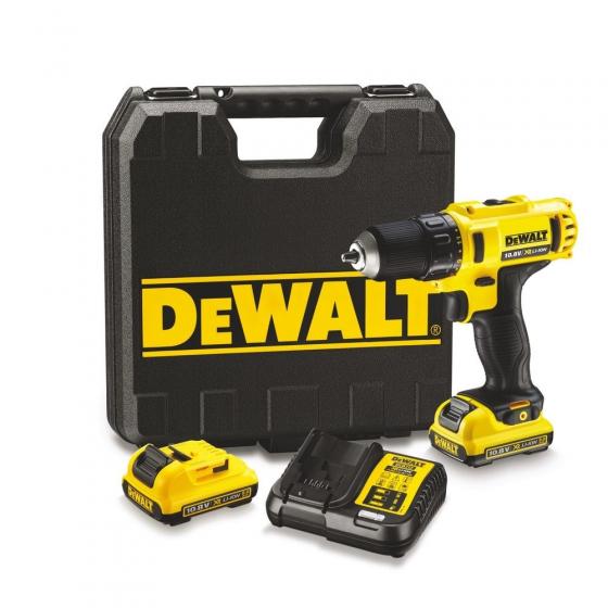 Аккумуляторная компактная безударная дрель-шуруповерт DEWALT DCD710D2