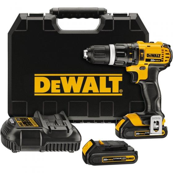 Аккумуляторная ударная дрель-шуруповерт DEWALT DCD785C2-QW