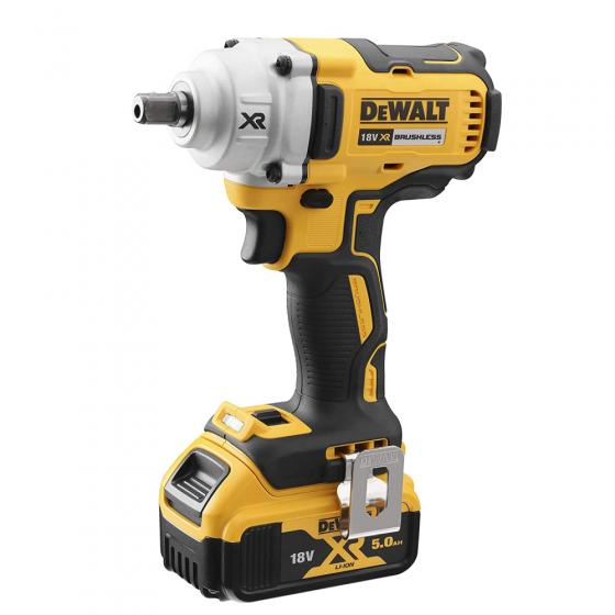 Аккумуляторный компактный импульсный гайковерт DEWALT DCF894P2, 18В, 5 Ач, кейс