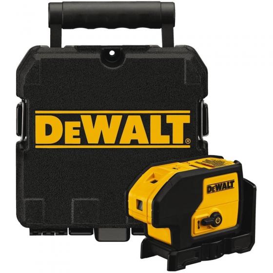 Самовыравнивающийся точечный КРАСНЫЙ лазерный уровень DEWALT DW083K