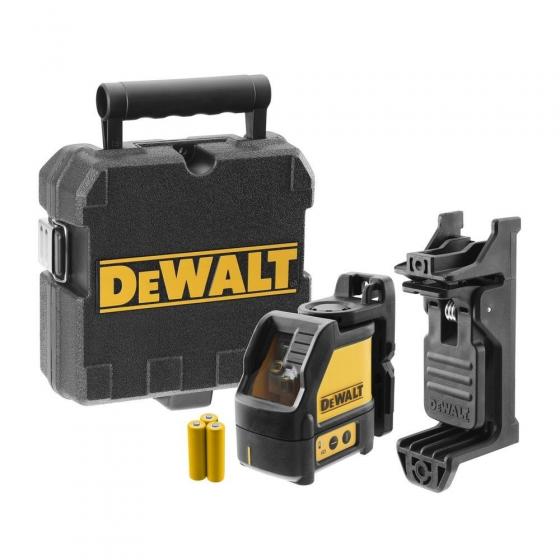 Самовыравнивающийся линейный КРАСНЫЙ лазерный нивелир DEWALT DW088K