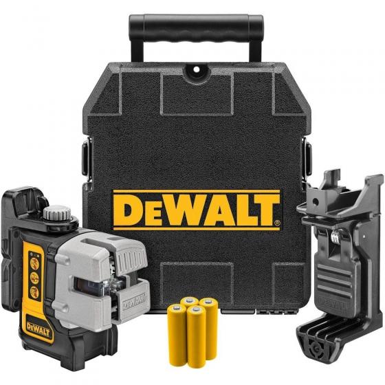 Самовыравнивающийся линейный КРАСНЫЙ лазерный уровень DEWALT DW089K