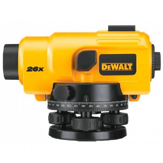 Оптический нивелир DEWALT DW096PK, 26-кратный