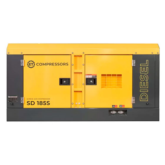 Дизельный винтовой компрессор ET-Compressors ET SD-185S-7 бар