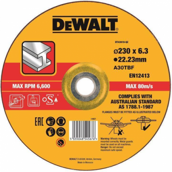 Круг обдирочный DEWALT DT43919