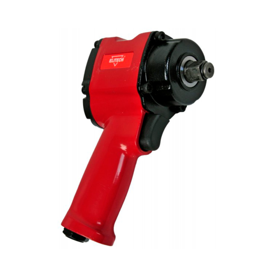 Пневмогайковерт ударный Elitech 1/2", 610 Нм (0704.034000)