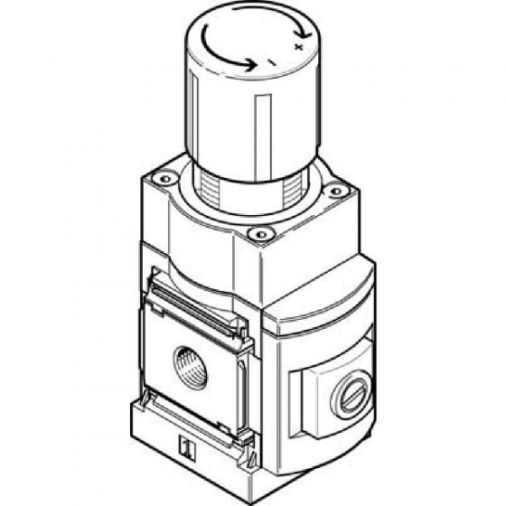 Регулятор давления Festo MS6-LRP-1/4-D4-A8 [538006]