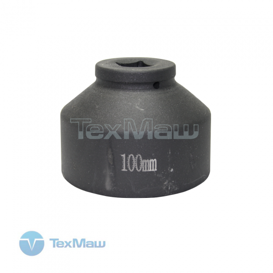 Головка торцевая ударная FROSP 1" S100 мм, длина 78 мм (CrV)