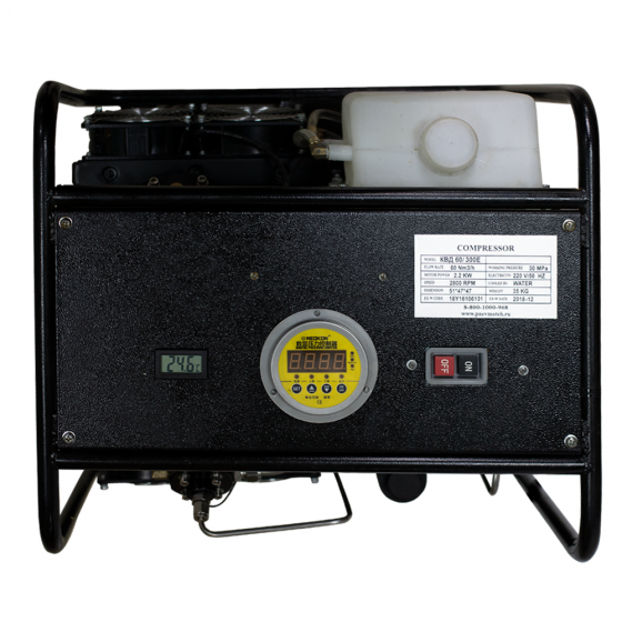 Компрессор высокого давления FROSP КВД 60/200E (220В, 60л/мин, 200бар, 2,2кВт)