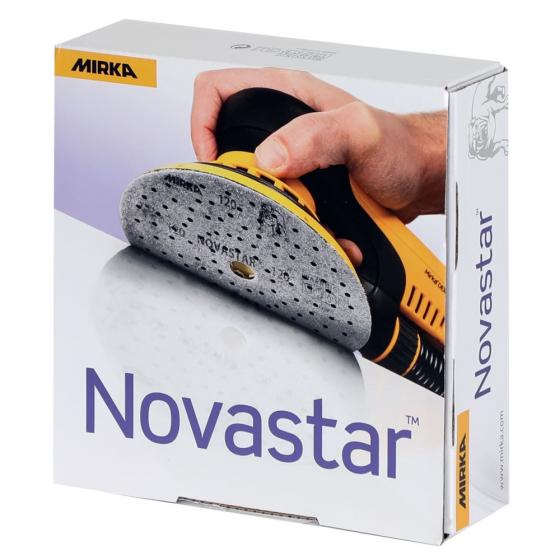 Шлифовальные круги Mirka Novastar Ø 150 мм P80 (121 отверстие) [FG6CH09980]