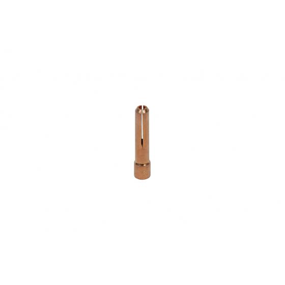 Цанга КЕДР укороченная (29 мм) для комплекта с прозрачным соплом (TIG-17–18–26 PRO/EXPERT) Ø 2,4 мм