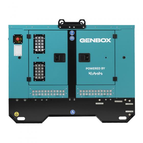 Дизельная электростанция GENBOX KBT11T на раме