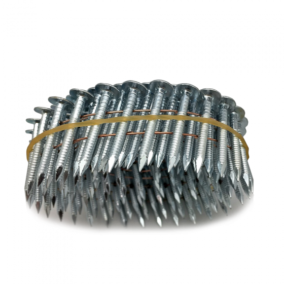 Кровельные гвозди DPN 3.05/45 ершеные оцинкованные (15 мкм) / 7200шт // Trusty