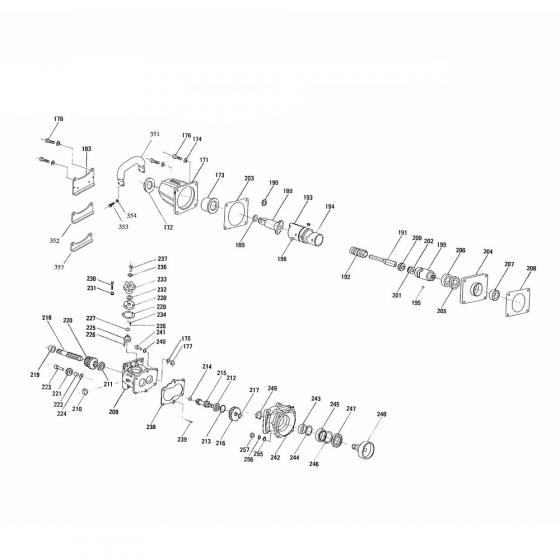 Шестигранная гайка m6/Hex. Nut M6 для Vessel GT-3500GE [845257]