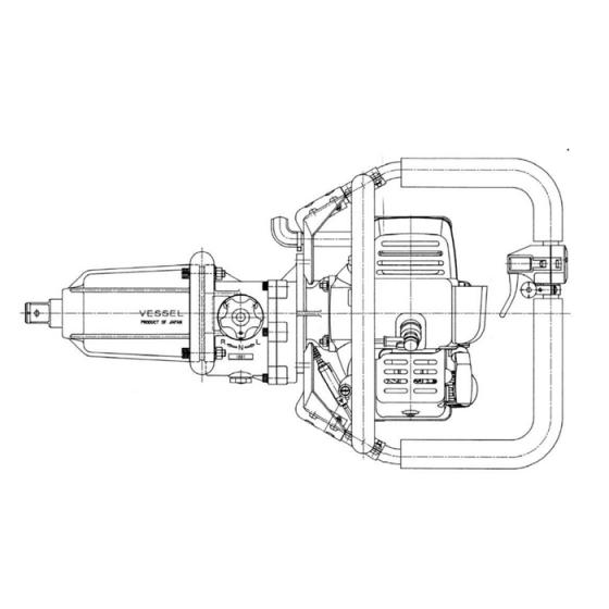 Дроссельная заслонка/Throttle Valve для Vessel GT-3500GE [845327]