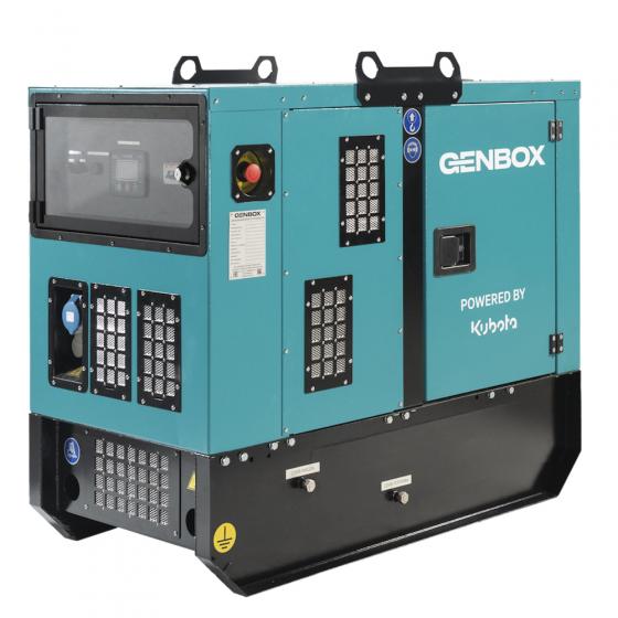 Дизельная электростанция GENBOX KBT12T-S-3000 в еврокожухе